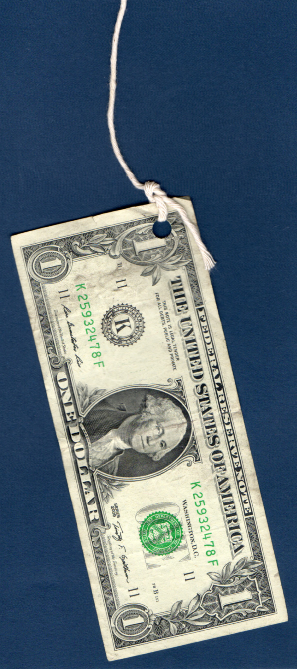 dollar on a string